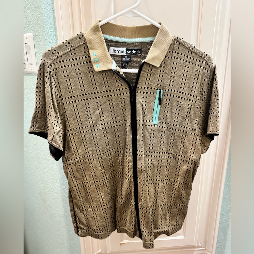Women’s Jamie sadock golf polo shirt size medium